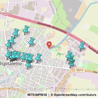 Mappa Via Giuseppe Verdi, 25035 Ospitaletto BS, Italia (0.696)