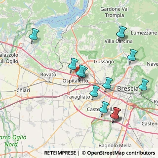 Mappa Via Giuseppe Verdi, 25035 Ospitaletto BS, Italia (8.75143)