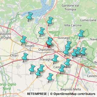 Mappa Via Giuseppe Verdi, 25035 Ospitaletto BS, Italia (8.532)