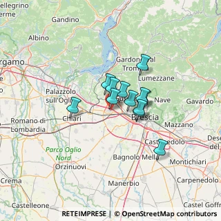 Mappa Via Giuseppe Verdi, 25035 Ospitaletto BS, Italia (8.43333)