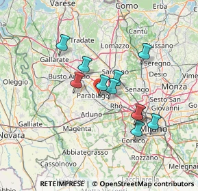 Mappa Via Meda, 20014 Nerviano MI, Italia (11.40818)