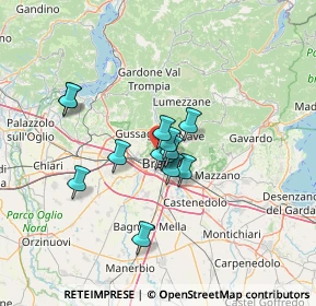 Mappa Tangenziale Ovest, 25128 Brescia BS, Italia (9.40923)