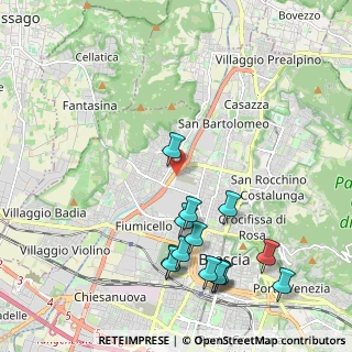 Mappa Tangenziale Ovest, 25128 Brescia BS, Italia (2.37571)