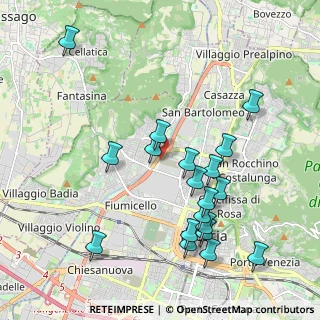 Mappa Tangenziale Ovest, 25128 Brescia BS, Italia (2.12105)
