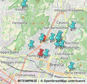 Mappa Tangenziale Ovest, 25128 Brescia BS, Italia (1.7)
