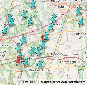 Mappa Via C. Mozzi, 24045 Fara Gera d'Adda BG, Italia (9.497)