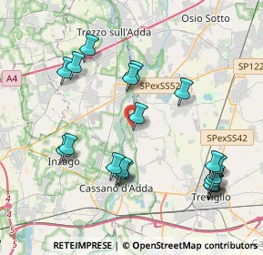 Mappa Via C. Mozzi, 24045 Fara Gera d'Adda BG, Italia (4.3365)