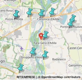 Mappa Via C. Mozzi, 24045 Fara Gera d'Adda BG, Italia (2.44)