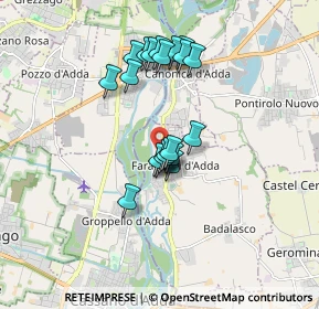 Mappa Via C. Mozzi, 24045 Fara Gera d'Adda BG, Italia (1.397)