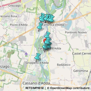 Mappa Via Carlo Alberto Mozzi, 24045 Fara Gera d'Adda BG, Italia (1.30188)