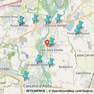 Mappa Via Carlo Alberto Mozzi, 24045 Fara Gera d'Adda BG, Italia (2.44)