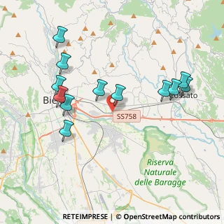 Mappa Via Guglielmo Marconi, 13856 Vigliano Biellese BI, Italia (4.1025)
