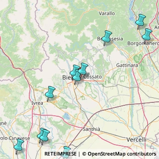 Mappa Via Guglielmo Marconi, 13856 Vigliano Biellese BI, Italia (24.2575)