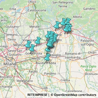 Mappa Via Verdi Giuseppe, 24045 Fara Gera d'Adda BG, Italia (8.7795)