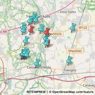 Mappa Via Verdi Giuseppe, 24045 Fara Gera d'Adda BG, Italia (4.17)