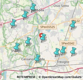 Mappa Via Verdi Giuseppe, 24045 Fara Gera d'Adda BG, Italia (4.64)