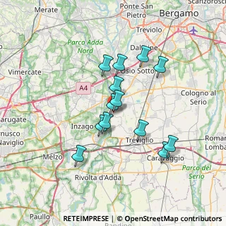 Mappa Via Verdi Giuseppe, 24045 Fara Gera d'Adda BG, Italia (5.81769)