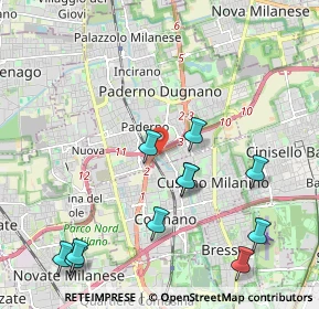 Mappa Via della Quercia, 20037 Paderno Dugnano MI, Italia (2.37182)