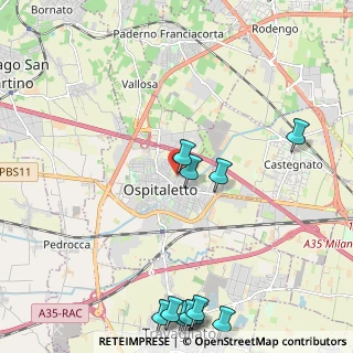 Mappa Via Vittorio Veneto, 25035 Ospitaletto BS, Italia (2.85)