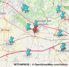 Mappa Viale Cesare Battisti, 25038 Rovato BS, Italia (4.89917)