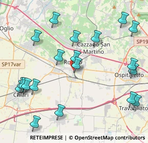 Mappa Viale Cesare Battisti, 25038 Rovato BS, Italia (5.046)