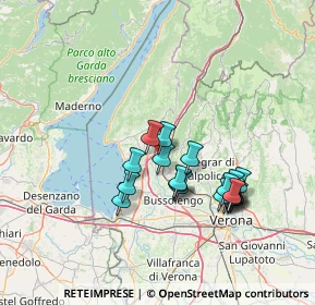 Mappa Rivoli Veronese, 37010 Rivoli Veronese VR, Italia (12.9)