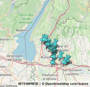 Mappa Rivoli Veronese, 37010 Rivoli Veronese VR, Italia (10.54333)