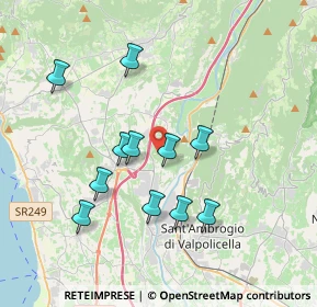 Mappa Rivoli Veronese, 37010 Rivoli Veronese VR, Italia (3.42909)