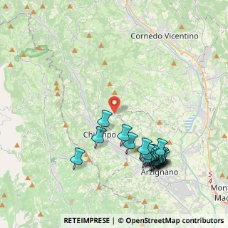 Mappa Via Saggiotti, 36070 Nogarole Vicentino VI, Italia (4.4745)