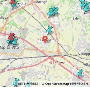 Mappa 25045 CASTEGNATO BS, Italia (3.5025)