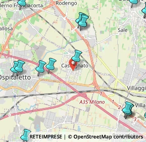 Mappa 25045 CASTEGNATO BS, Italia (3.41053)
