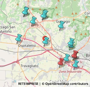Mappa 25045 CASTEGNATO BS, Italia (4.578)