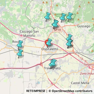 Mappa Via Martin Luther King, 25035 Ospitaletto BS, Italia (4.07462)