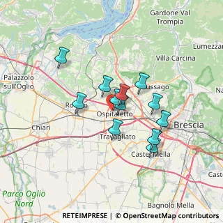 Mappa Via Martin Luther King, 25035 Ospitaletto BS, Italia (5.23833)