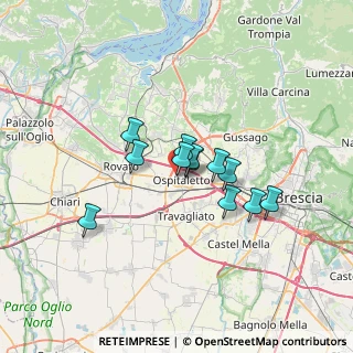 Mappa Via Martin Luther King, 25035 Ospitaletto BS, Italia (4.66)