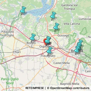 Mappa Via Martin Luther King, 25035 Ospitaletto BS, Italia (8.08182)