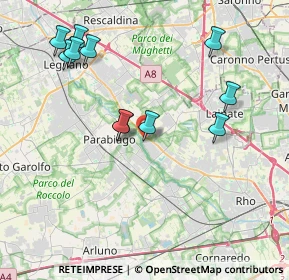 Mappa Via Ugo Foscolo, 20014 Nerviano MI, Italia (4.14273)