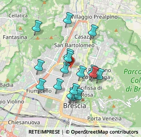 Mappa Via S. Donino, 25128 Brescia BS, Italia (1.55471)