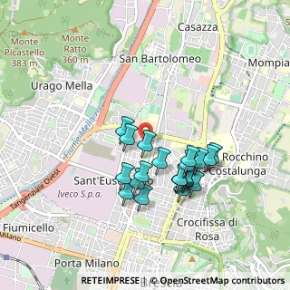 Mappa Via S. Donino, 25128 Brescia BS, Italia (0.773)