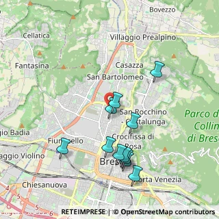 Mappa Via S. Donino, 25128 Brescia BS, Italia (1.92182)