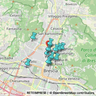 Mappa Via S. Donino, 25128 Brescia BS, Italia (1.15077)