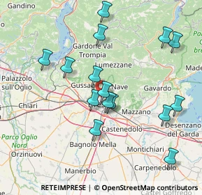 Mappa Via S. Donino, 25128 Brescia BS, Italia (15.35867)