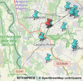 Mappa Via Repubblica, 20022 Castano Primo MI, Italia (4.88429)