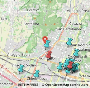 Mappa Via dei Cominazzi, 25125 Brescia BS, Italia (2.755)