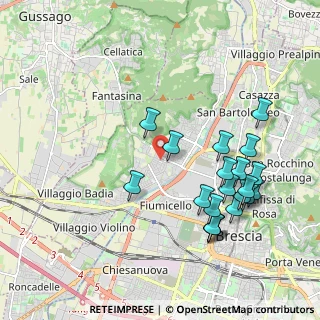 Mappa Via dei Cominazzi, 25125 Brescia BS, Italia (2.1025)