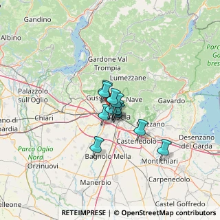 Mappa Via dei Cominazzi, 25125 Brescia BS, Italia (6.69083)