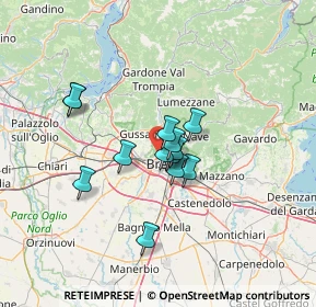 Mappa Via dei Cominazzi, 25125 Brescia BS, Italia (9.40769)