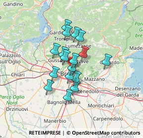 Mappa Piazzale Francesco Roncalli, 25127 Brescia BS, Italia (9.32529)