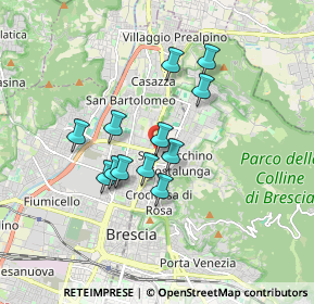 Mappa Piazzale Francesco Roncalli, 25127 Brescia BS, Italia (1.35583)