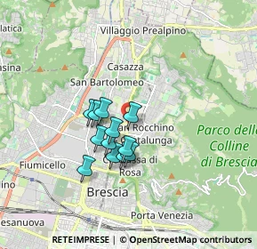 Mappa Piazzale Francesco Roncalli, 25127 Brescia BS, Italia (1.2125)